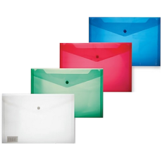 Treeline A5 Plastic Envelope with stud